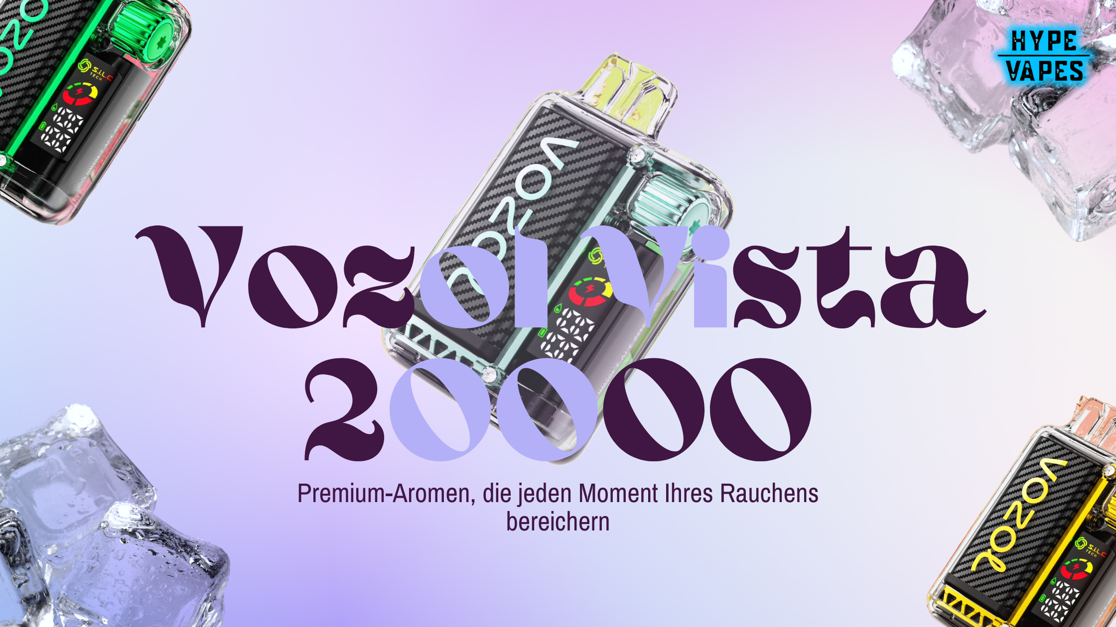 Vozol Vista 20000: Die ultimative Einweg-Vape mit 20.000 Zügen