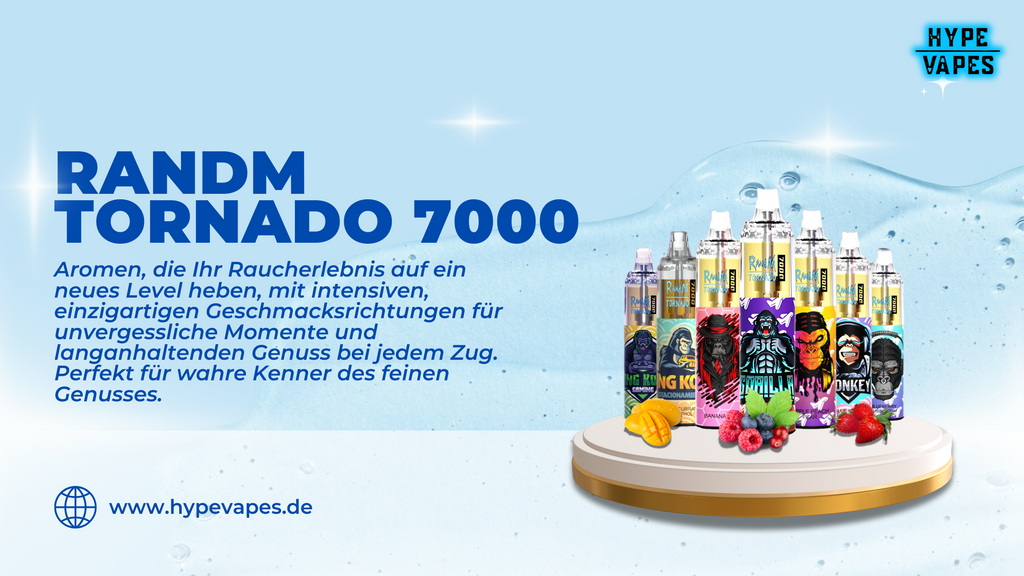 RandM Tornado 7000: Die Revolution der Einweg-Vapes